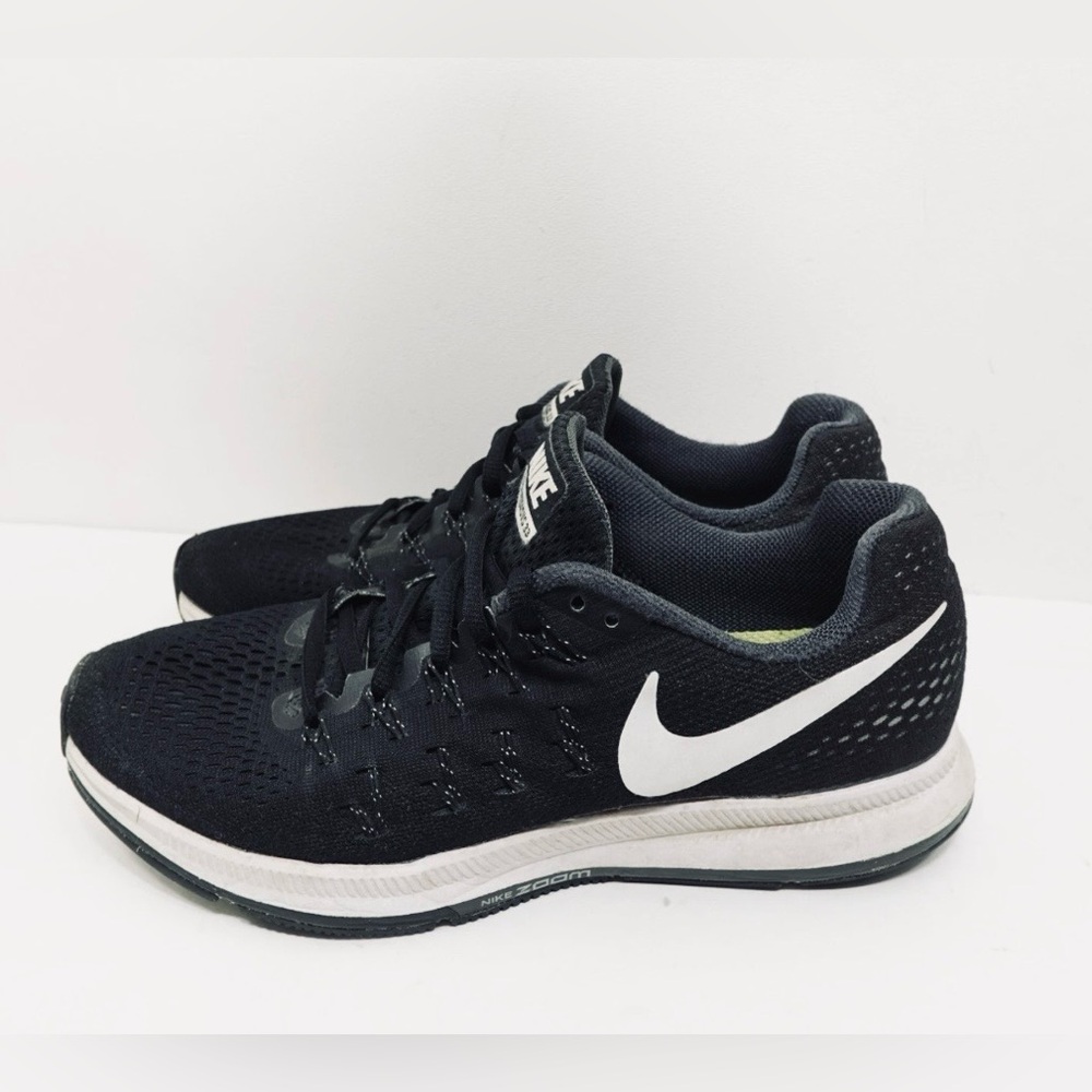 Nike Air Zoom Pegasus Black White 831356-001 Running Sneakers Shoes-Womens 8.5